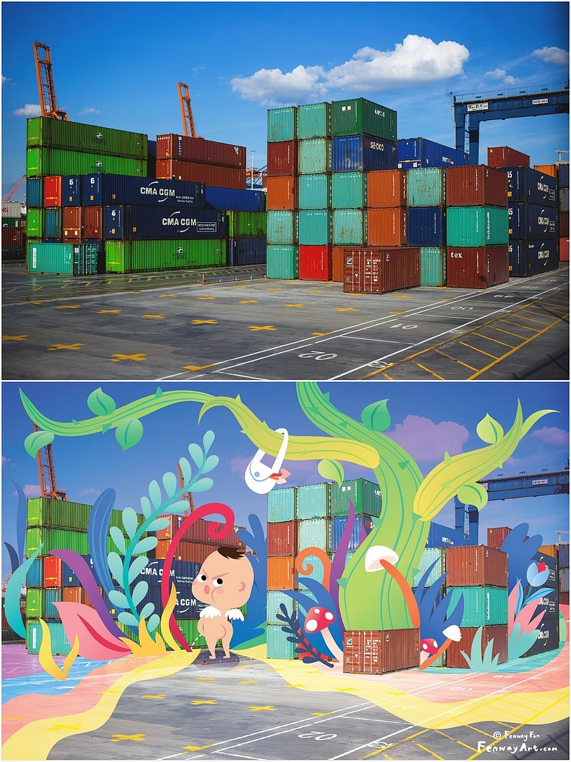 插画师们的"修图"方式 #3 | 集体创意（图ZMTMxODE0ODUy） - 新锐潮流插画 - 站酷设计师ROOM114原创素材 - 站酷ZCOOL