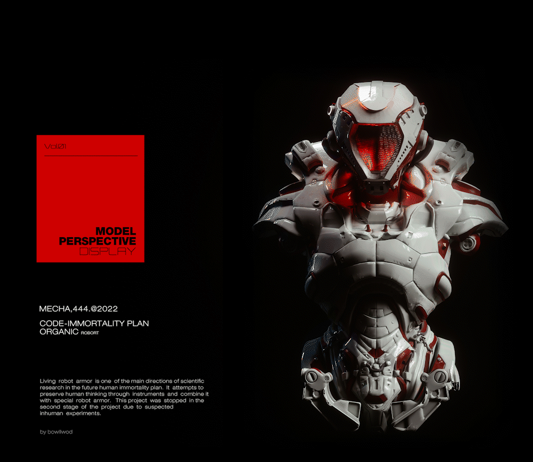 MECHA ORGANIC（图ZMjk1MDM5MDQw） - 人物/生物 - 站酷设计师bowllwod原创素材 - 站酷ZCOOL