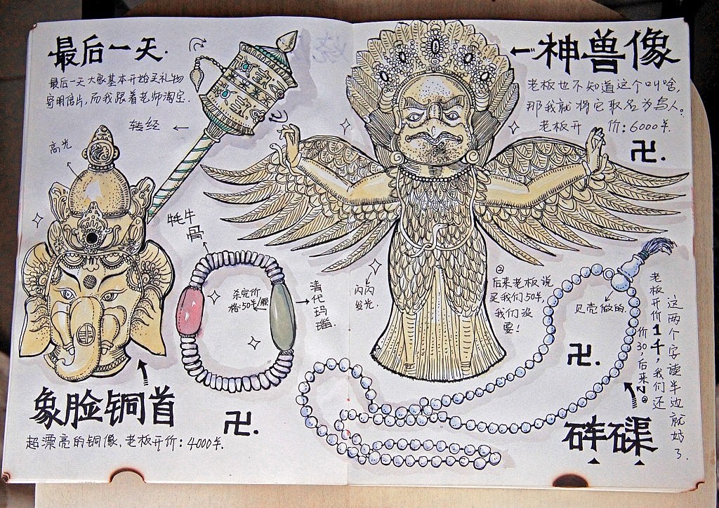 带上本子走吧！西藏！#出发的勇气2014#（图ZMjAxNjA3ODg=） - 创作习作 - 站酷设计师王比森bsen原创素材 - 站酷ZCOOL