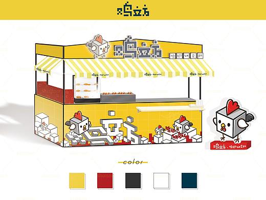 鸡立方快闪店店装设计