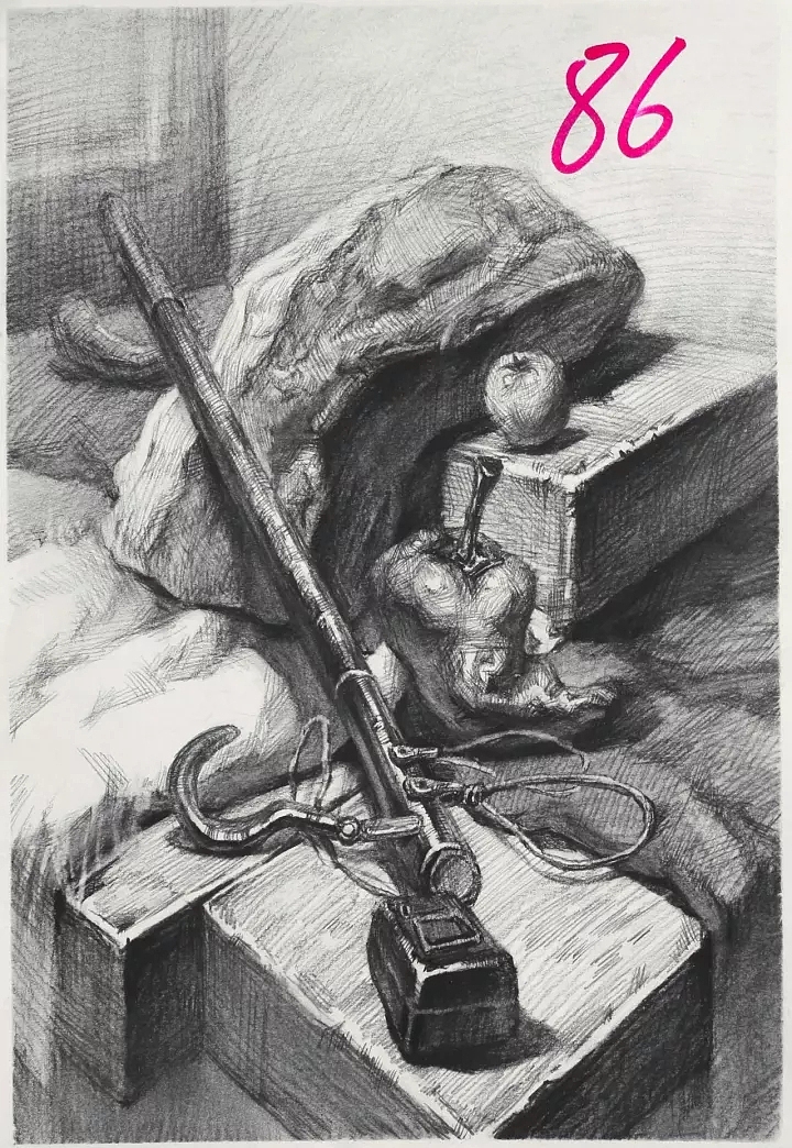 广东省2018美术模拟联考素描高分卷|纯艺术|绘画|贵州美术网_原创作品