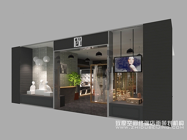 北京三里屯尼采发廊设计（图ZMTM3MjAyNjgw） - 家装设计 - 站酷设计师致度空间原创素材 - 站酷ZCOOL