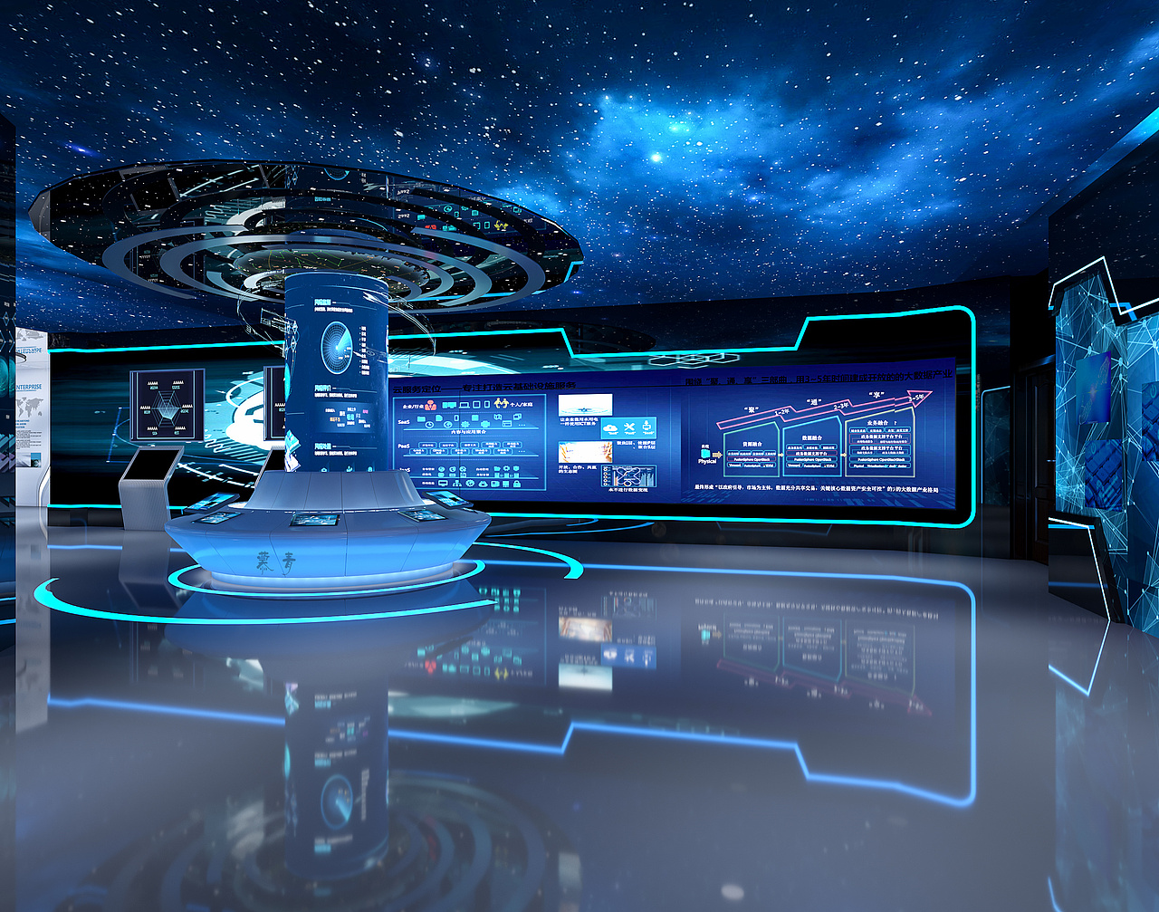 星夜传图 | 科技展厅