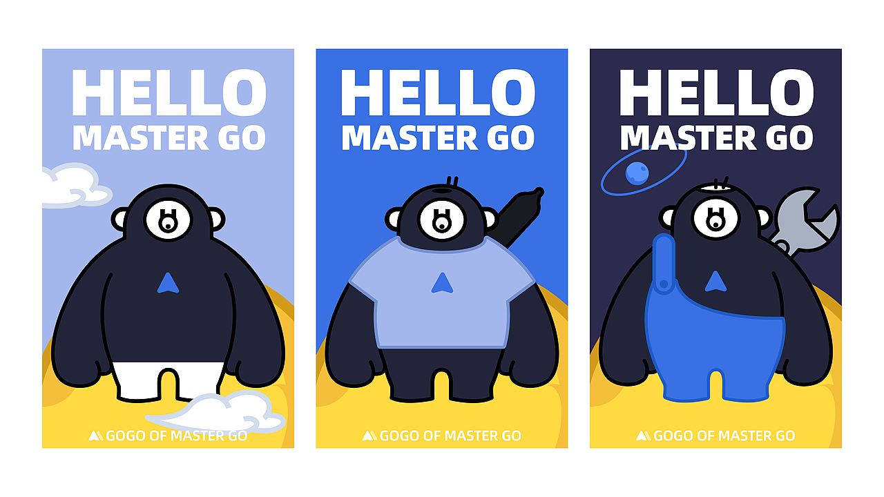 MasterGo IP形象设计-GOGO(图ZMzA1MTE5OTE2) - IP形象 - 站酷设计师积极设计原创素材 - 站酷ZCOOL