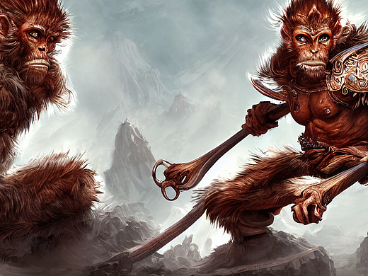 #AI创作实验室#悟空（个人主页-ZNjIxNDg0ODg=） - AI作品 - 站酷设计师我再人间凑数原创素材 - 站酷ZCOOL