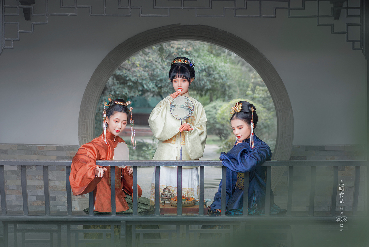 大明宫妃-汉服美人群像（图ZMTg4NjkyOTY4） - 人像摄影 - 站酷设计师钦钦子Emma原创素材 - 站酷ZCOOL