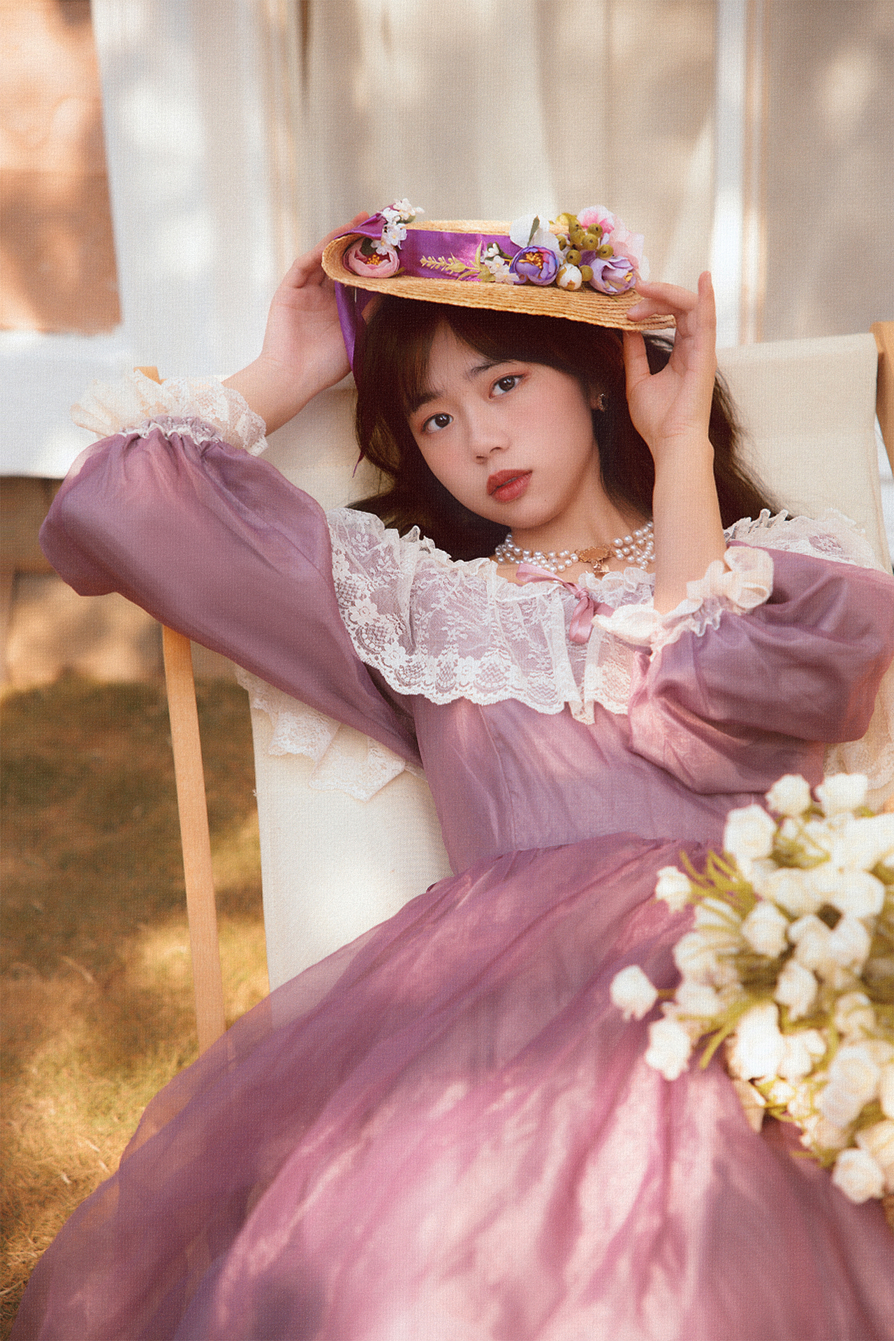 庄园少女 复古少女写真