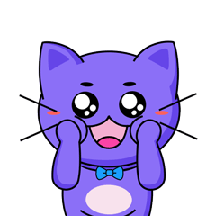 一套乐乐猫IP形象动态表情包