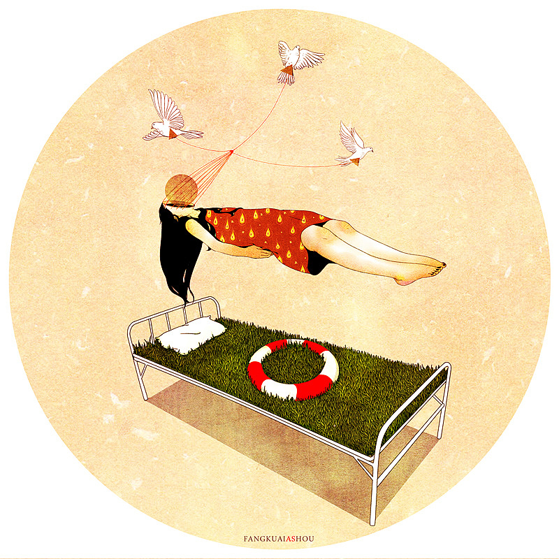 回忆是无形的线,捆绑着现实。