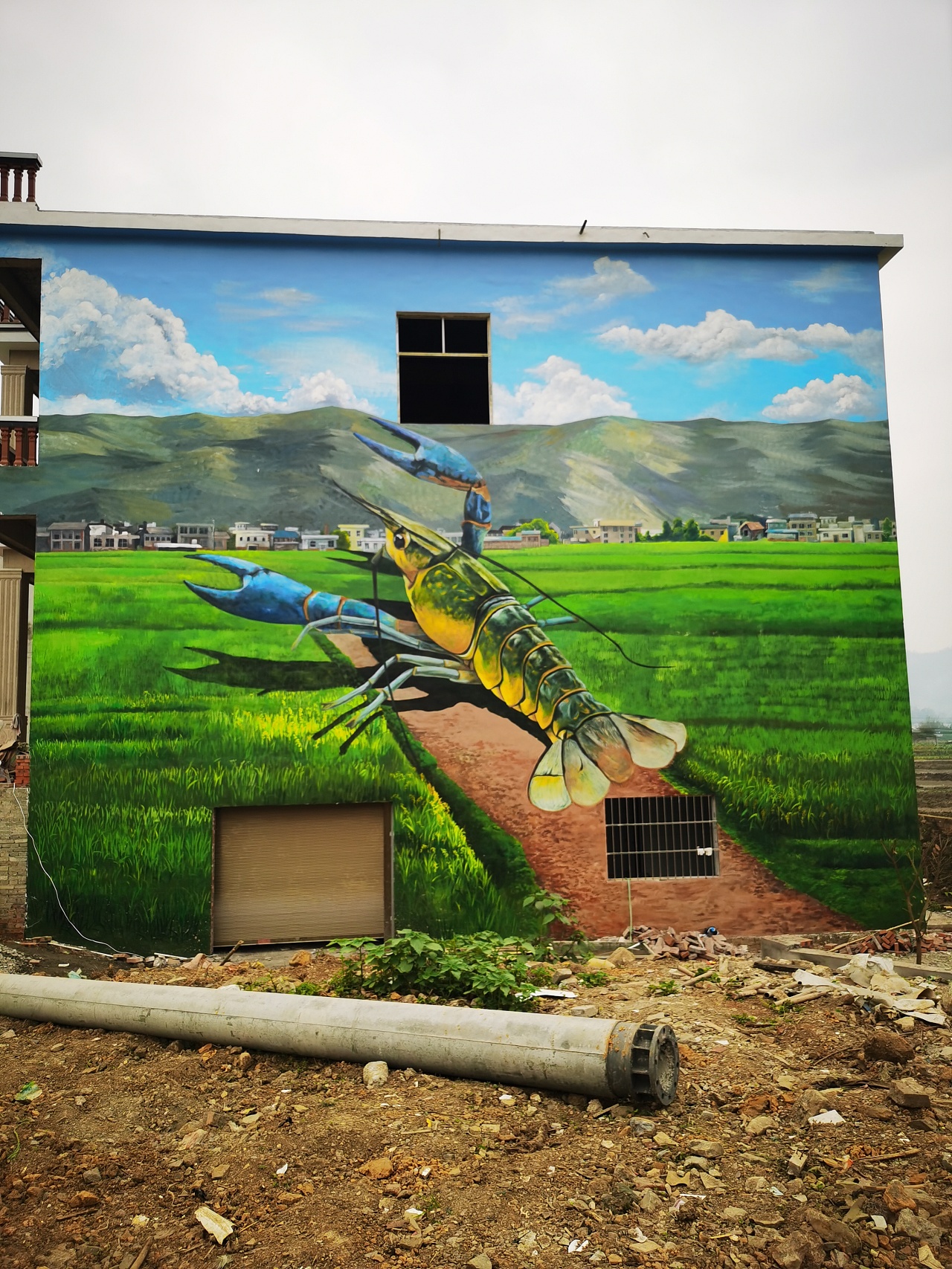 乡村振兴,新农村文化墙,新农村墙绘,新农村壁画