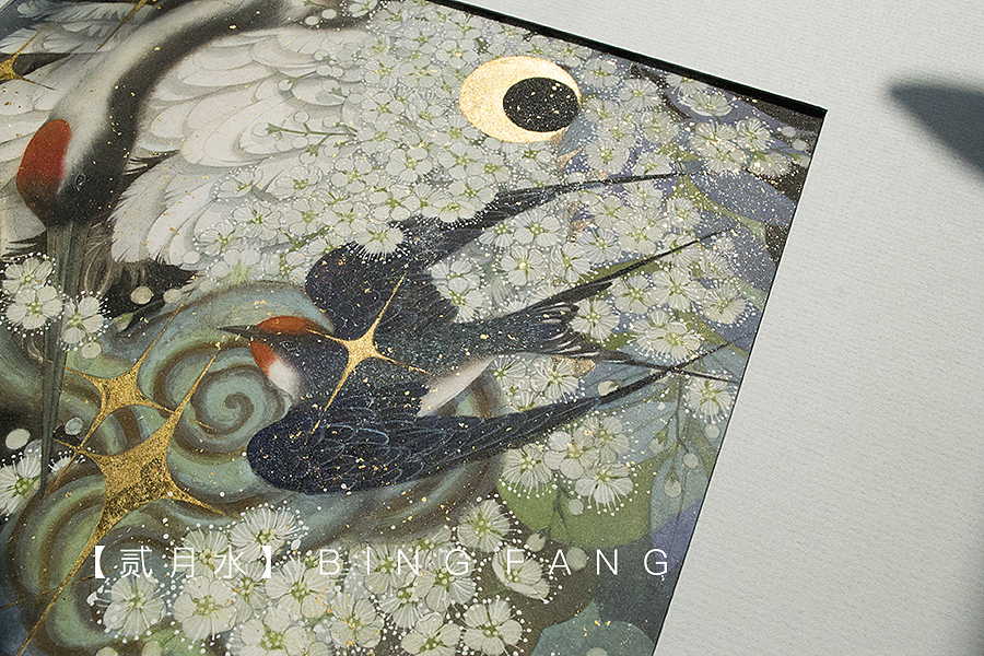 仙鹤星星珍珠梅