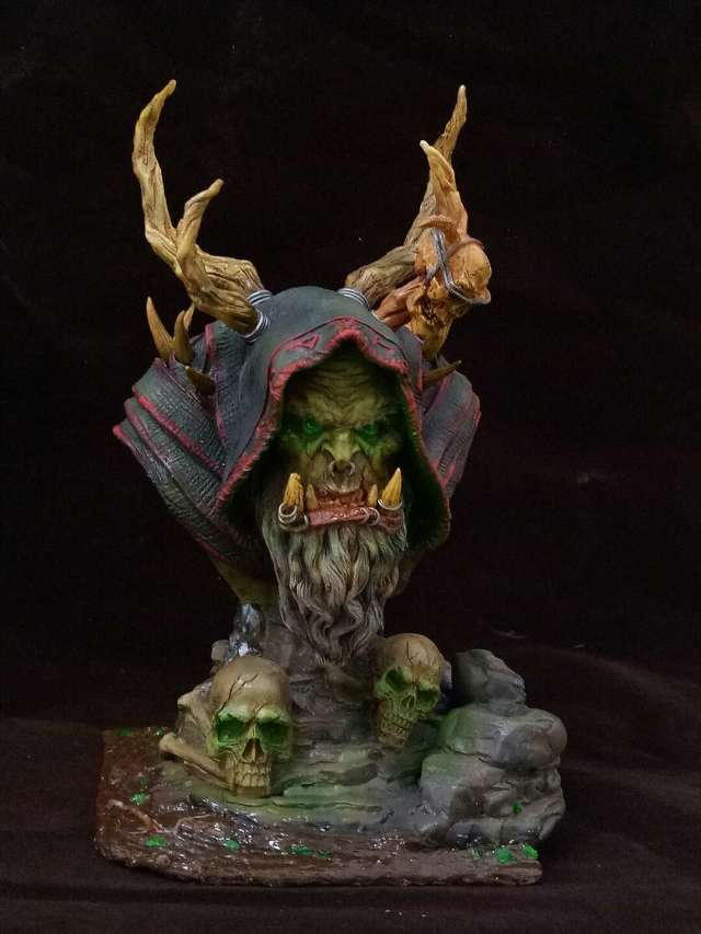 古尔丹2.0 涂装成品