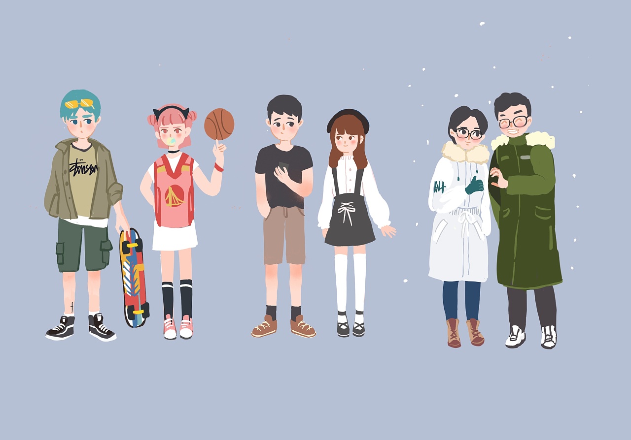 c4d原创人物画板-练习