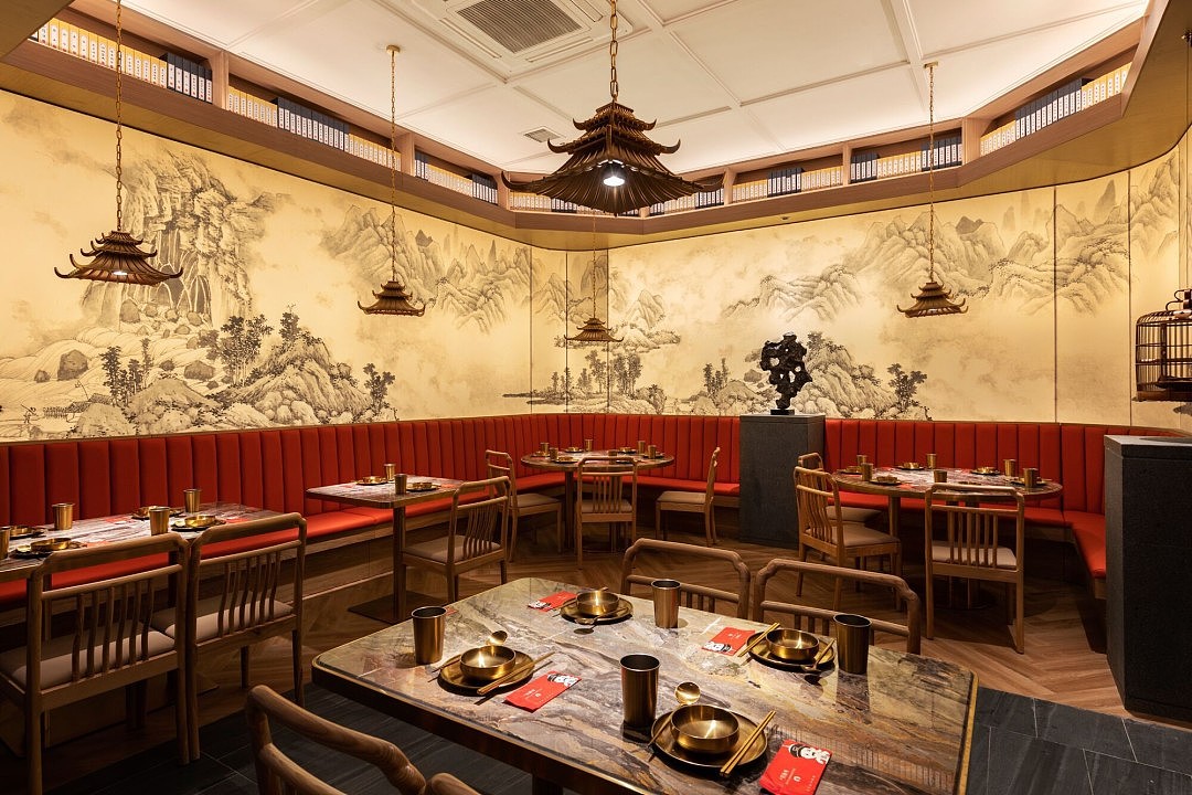火锅店设计~独特的中式风格火锅店