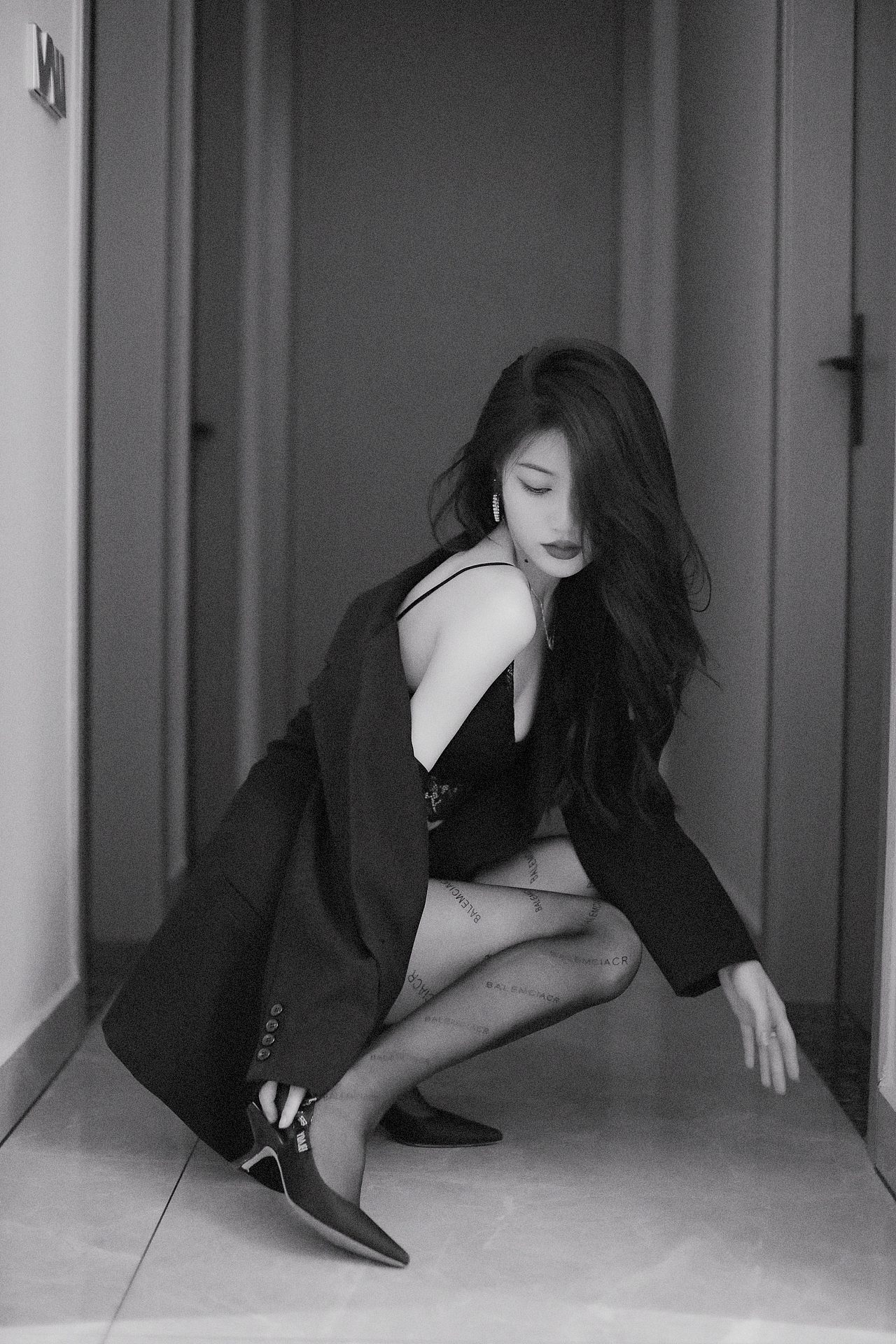 一组黑白胶片情绪风