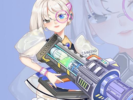 立绘练习（个人主页-ZNTE3MTI1MTY=） - 创作习作 - 站酷设计师TETEE原创素材 - 站酷ZCOOL