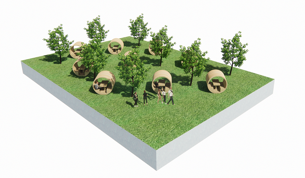 办公学习区节点