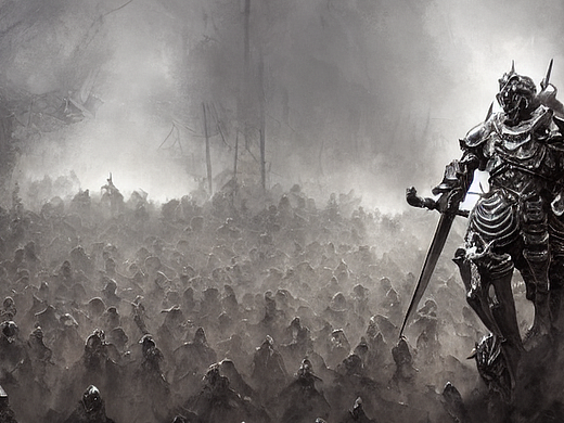 #AI創(chuàng)作實(shí)驗(yàn)室#十字軍隊(duì)（個(gè)人主頁-ZNjI0MTc2MzY=） - AI作品 - 站酷設(shè)計(jì)師設(shè)計(jì)師老貓?jiān)瓌?chuàng)素材 - 站酷ZCOOL