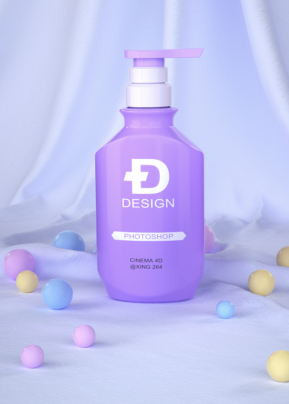 C4D作业-3个月的学习成果