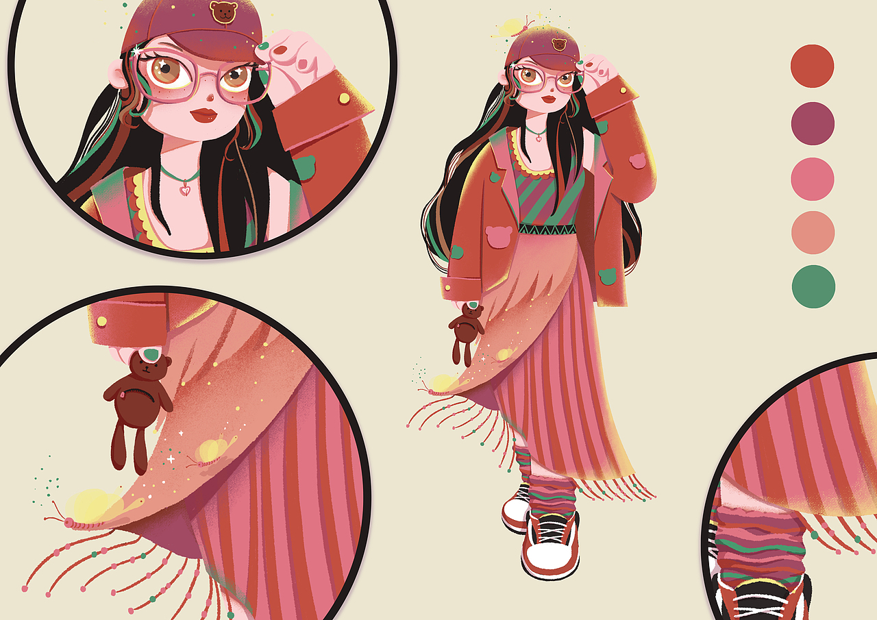 插画小结（图ZMjg5OTkwMjg4） - 创作习作 - 站酷设计师画画的威力巫门原创素材 - 站酷ZCOOL