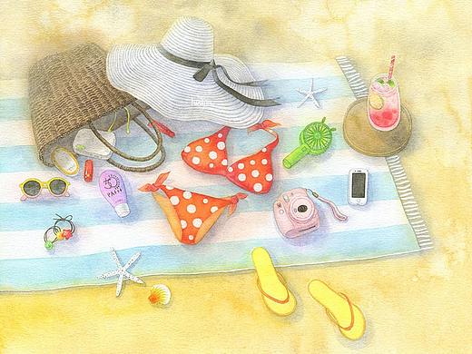 夏（个人主页-ZNDEzNzAzNjQ=） - 新锐潮流插画 - 站酷设计师Oaim原创素材 - 站酷ZCOOL