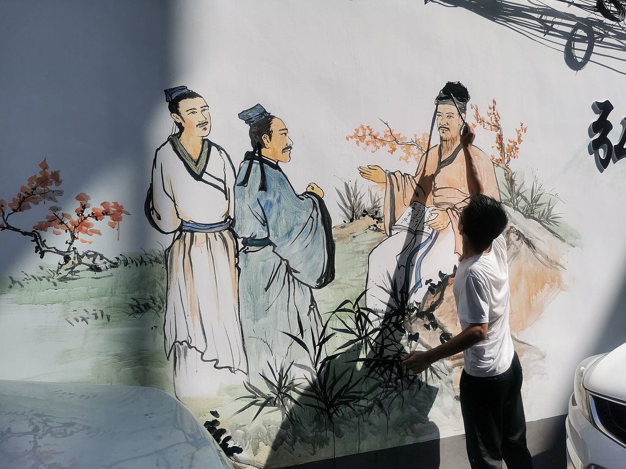 泰顺大志墙绘作品（图ZMTg5MjAxMzA4） - 绘画 - 站酷设计师噢噢等你们原创素材 - 站酷ZCOOL