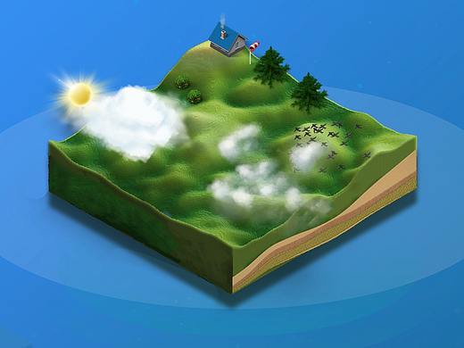 自己用插件做的，玩一玩