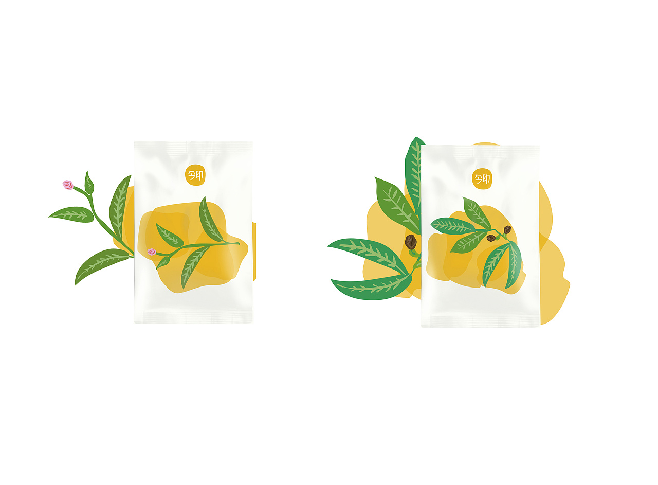 茶包包装设计 1989百万创意无限|插画|商业插画|1989百万创意无限