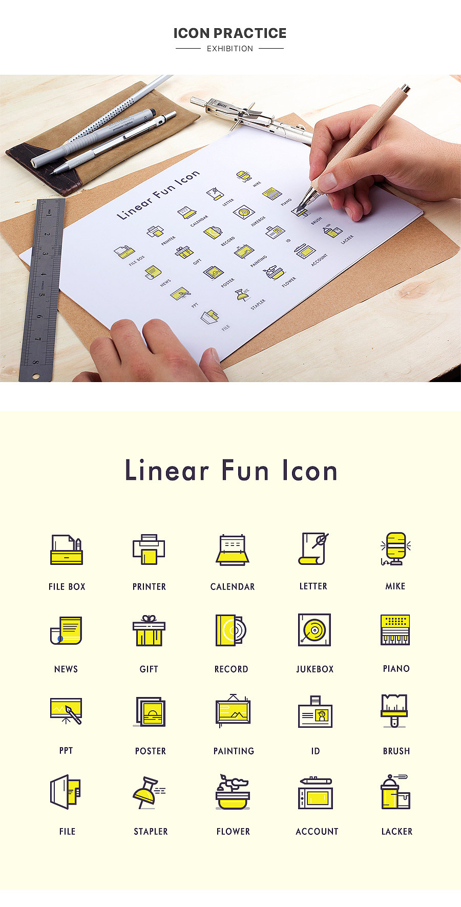 线性图标练习（图ZNTg3ODMwMzY=） - 图标 - 站酷设计师JC王大青原创素材 - 站酷ZCOOL