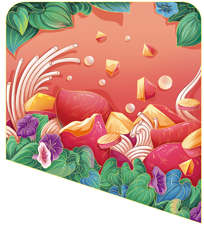 红薯（图ZMjUxNDc4NzQw） - 商业插画 - 站酷设计师无厘无辑原创素材 - 站酷ZCOOL