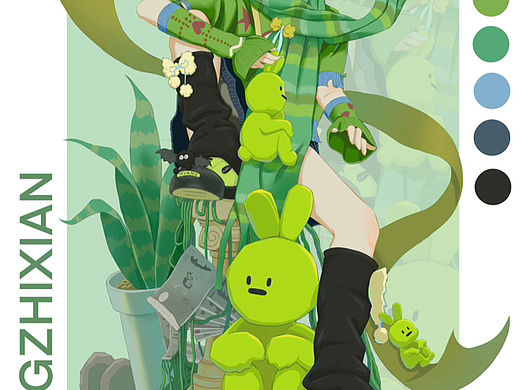 看吧，又画了一张画了