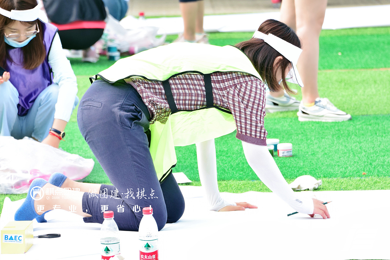 棋点团建|京仪装备野三坡团建第三环节-首日下午-大型主题共创项目:《扬帆起航》合力共创,每个人都参与其中,在自己的岗位上不断奉献,全力执行。