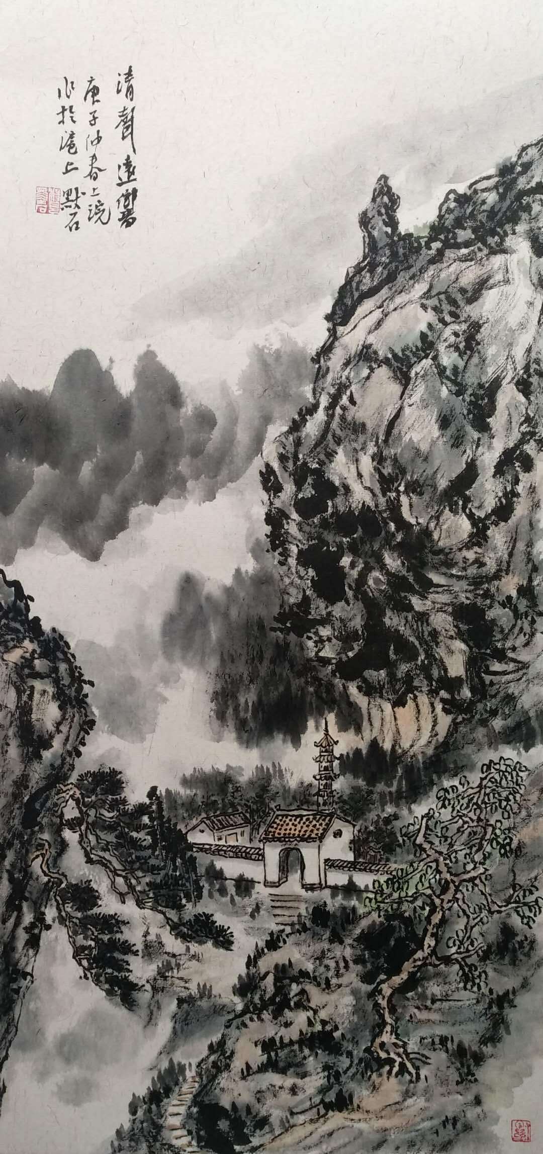 国画山水（图ZMTk4MzYxODY0） - 绘画 - 站酷设计师stoneartist原创素材 - 站酷ZCOOL