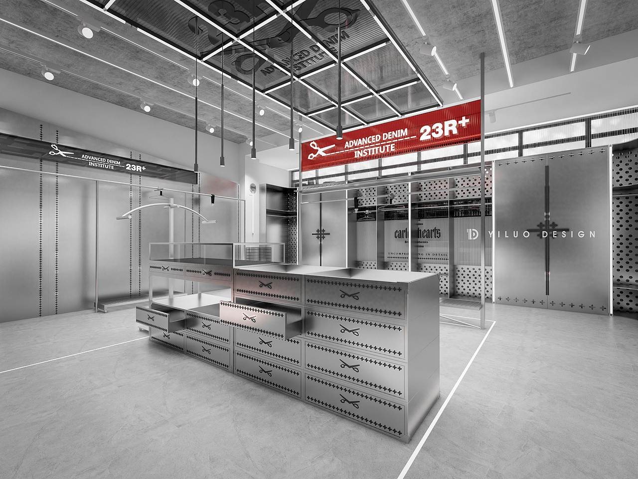 YLD STUDIO|广州23R+服装店铺空间形象设计
