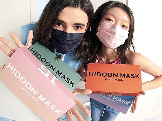 口罩产品拍摄 | HIDOON 轻自由主题拍摄