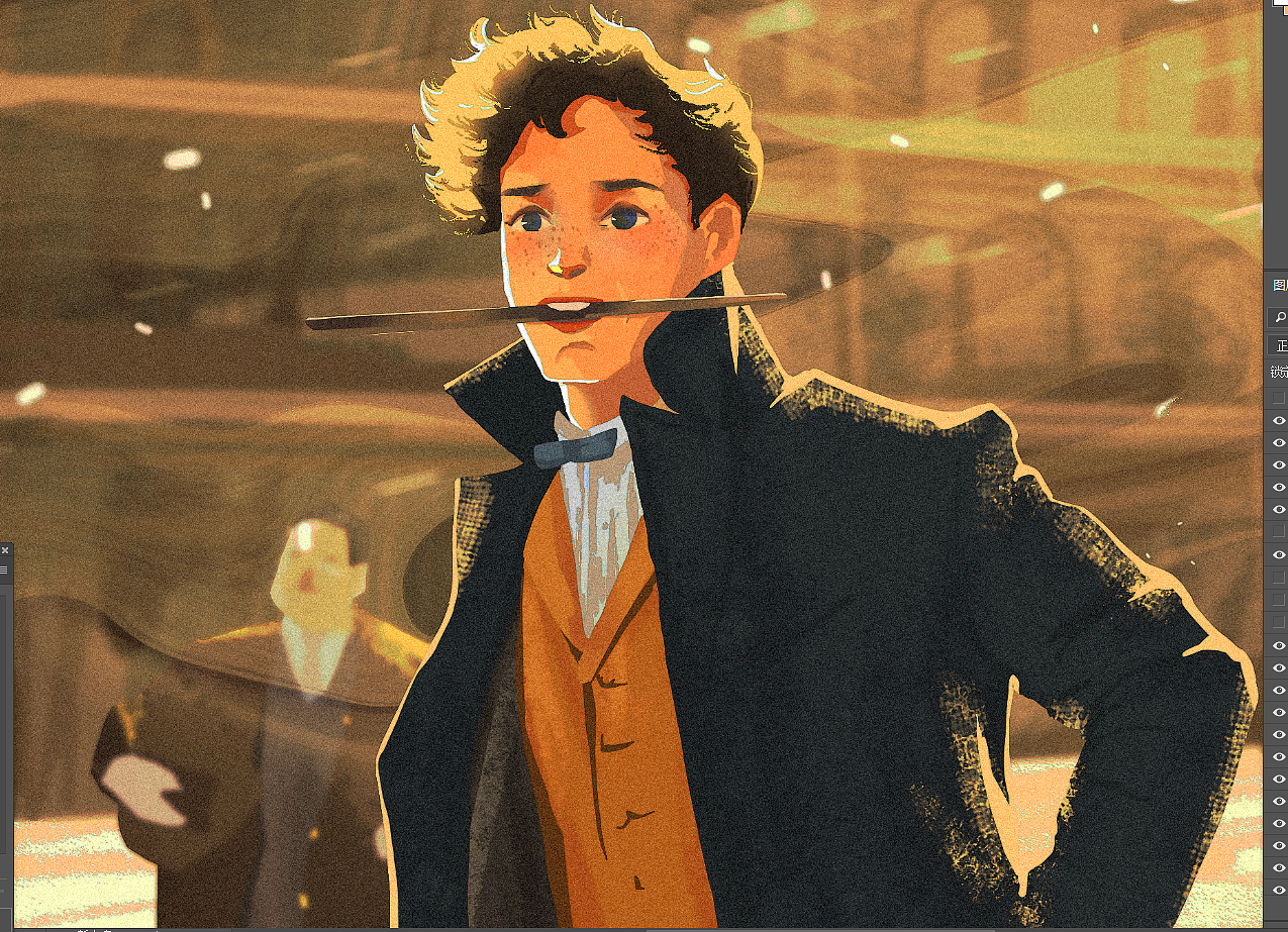 画一个纽特学长