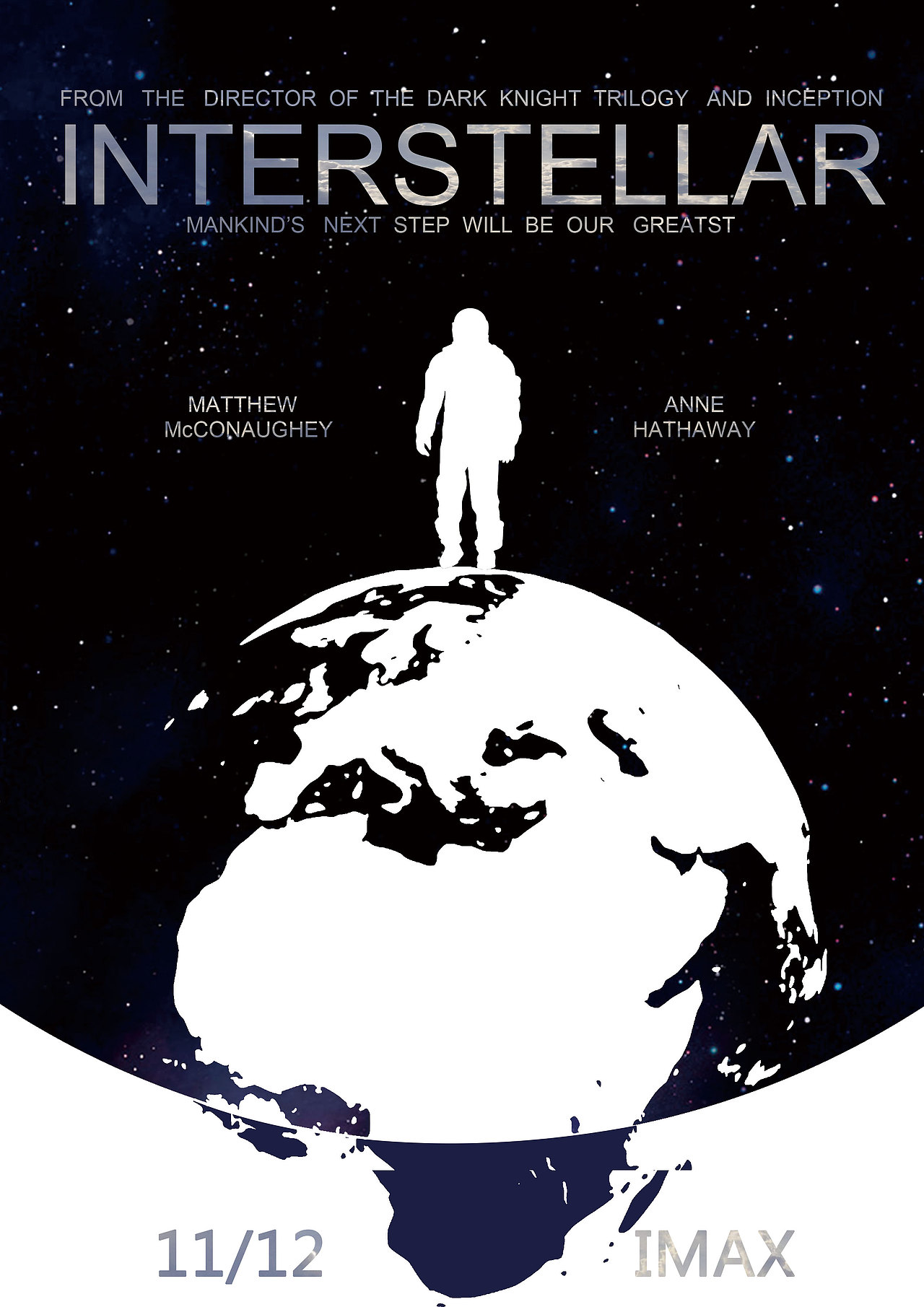 星际穿越电影海报练习