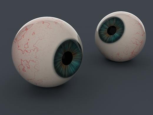 眼球（练习）（个人主页-ZMjQzNTI1NjQ=） - 人物/生物 - 站酷设计师狗蛋皮几下变皮蛋原创素材 - 站酷ZCOOL