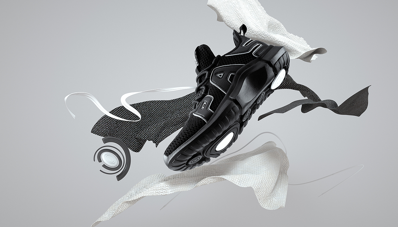 月度更新-3D鞋KV ,pop（圖ZMTQxNTE4MjY0） - 海報(bào) - 站酷設(shè)計(jì)師小時(shí)候可土了原創(chuàng)素材 - 站酷ZCOOL