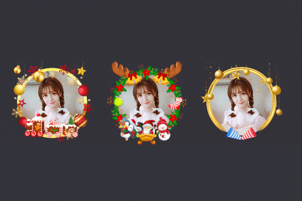 SVGA直播头像框 II（图ZMjM2MDA4MDU2） - 动效设计 - 站酷设计师DenielYu原创素材 - 站酷ZCOOL