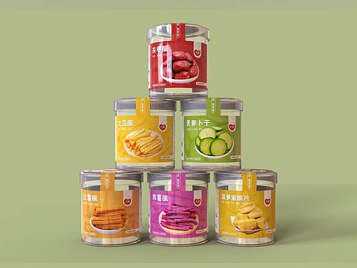 零食罐装包装设计