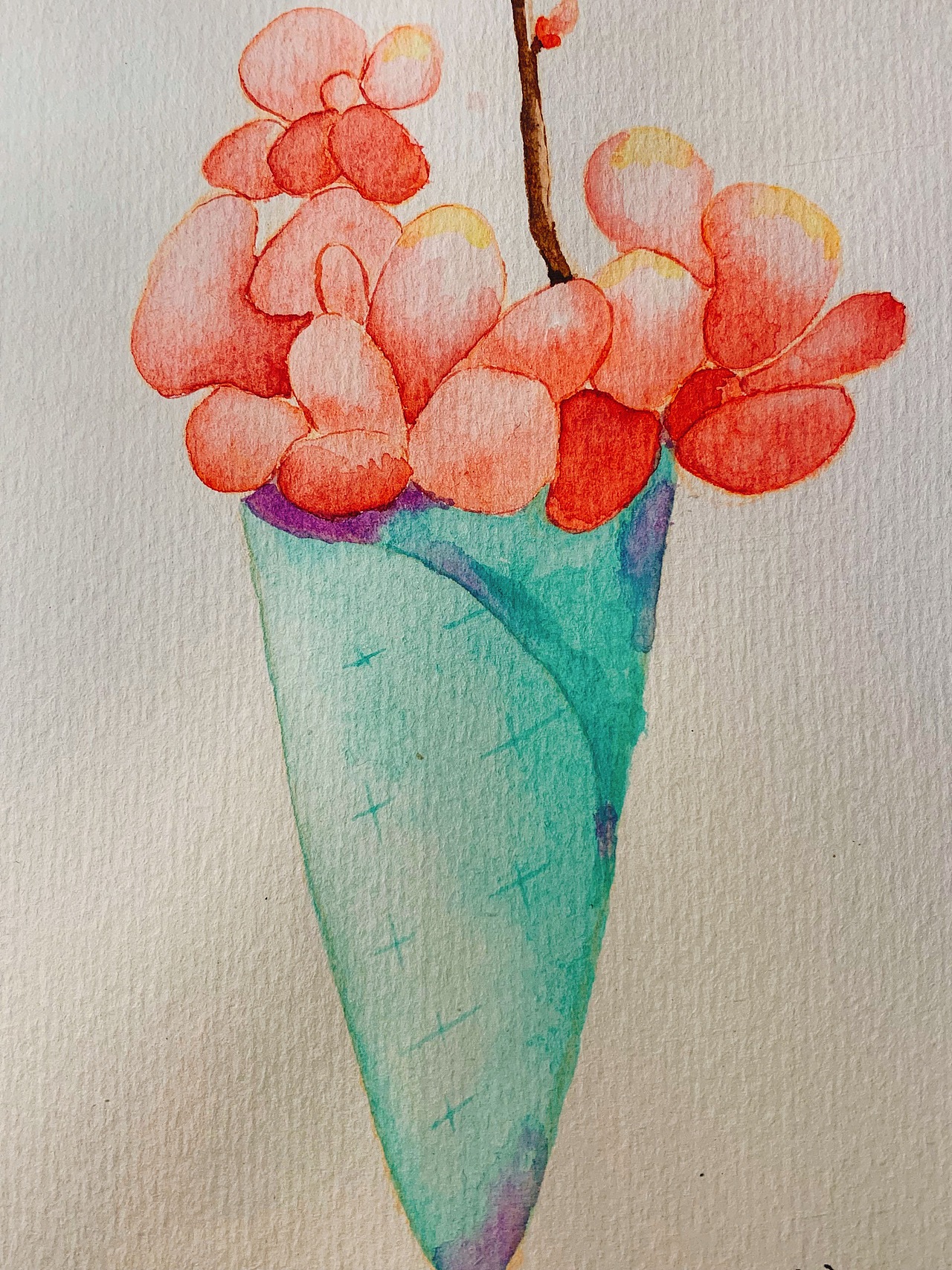 水彩画临摹作品