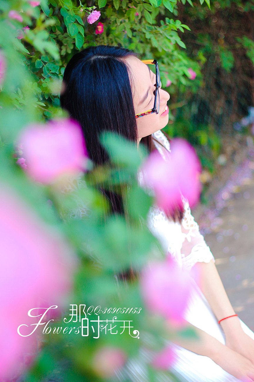 一墙的蔷薇，花开的初夏（图ZNDgyNTA4NTY=） - 人像摄影 - 站酷设计师卡卡丘666原创素材 - 站酷ZCOOL