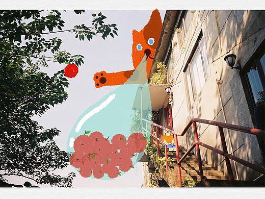 在照片上画画