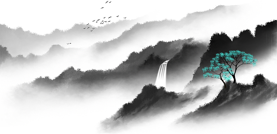 数码墙绘肌理画