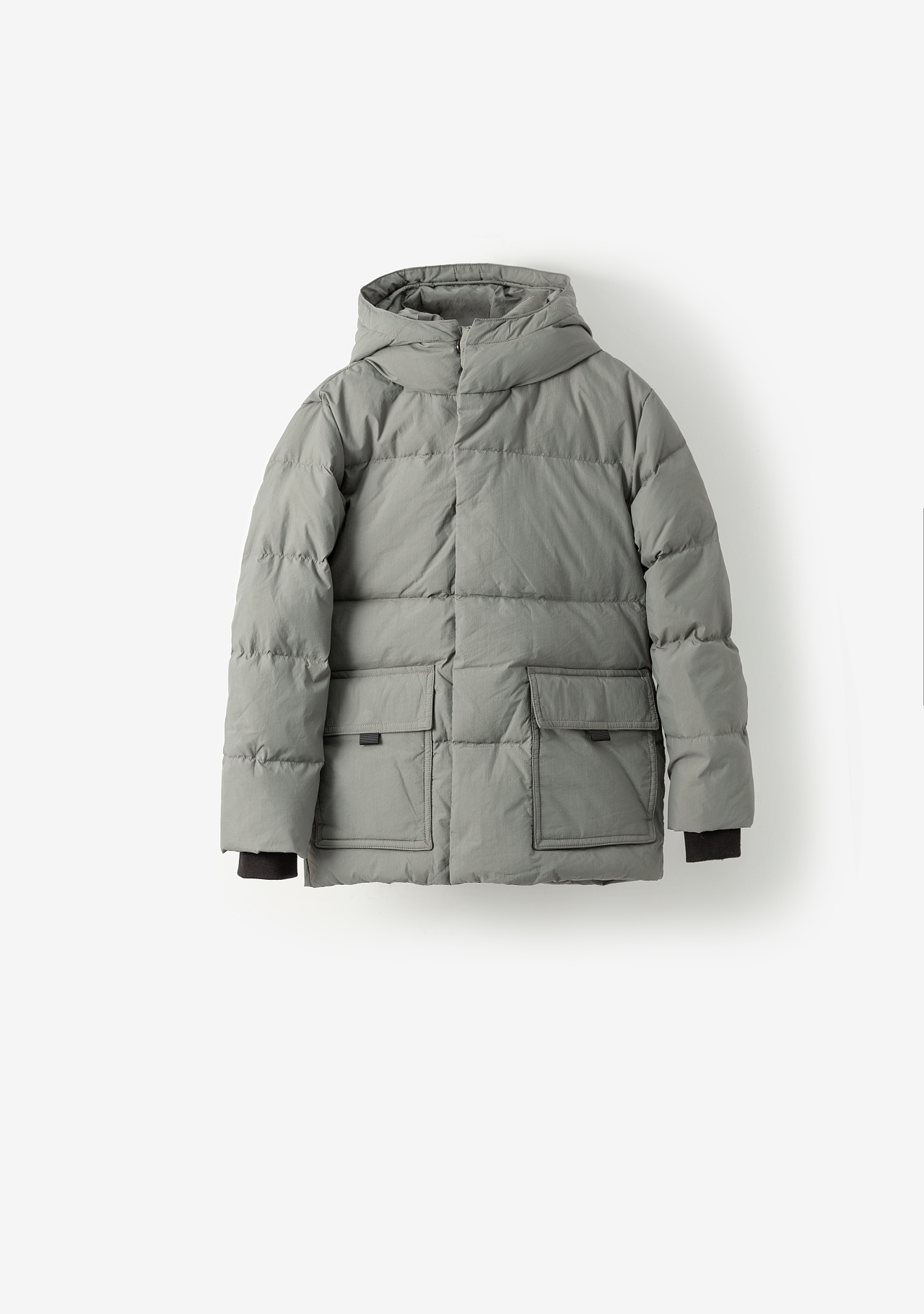 静物童装白底羽绒面包服