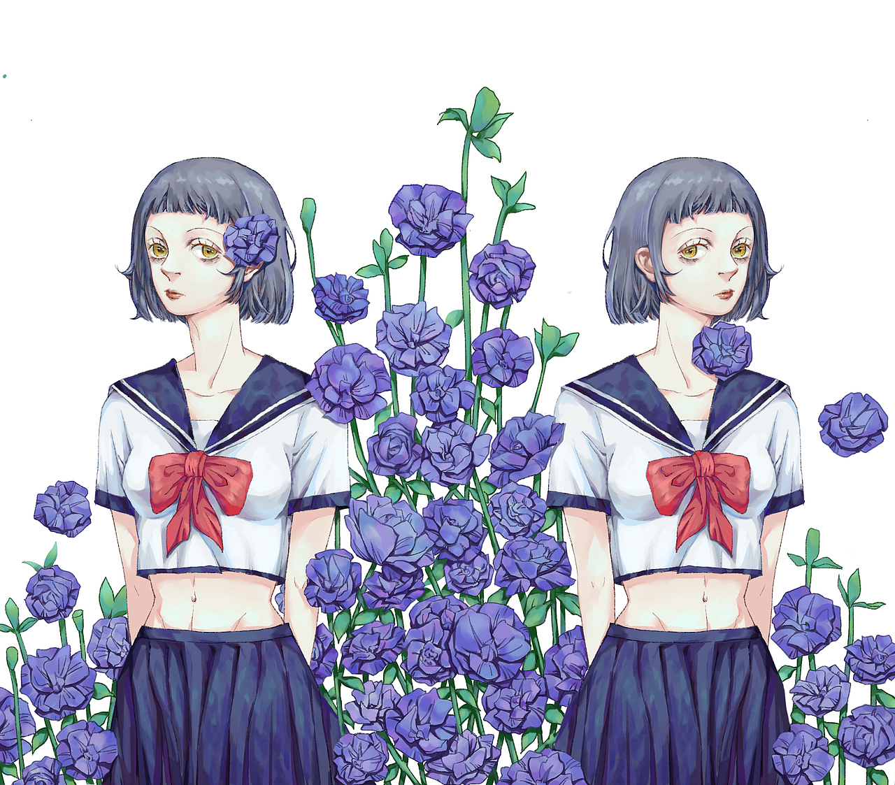 练习插画总结（图ZMjA4MzM3OTgw） - 创作习作 - 站酷设计师一谷guyisan原创素材 - 站酷ZCOOL