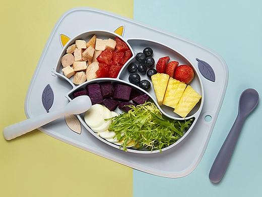 儿童硅胶餐盘详情页设计