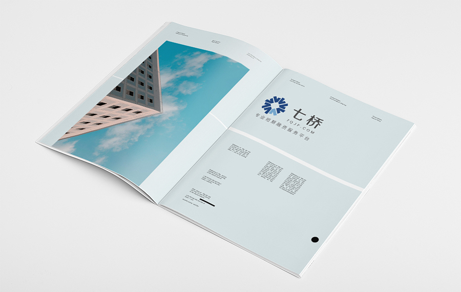 七桥－企业品牌ＶＩ形象设计（图ZNzcyMjM1NTI=） - 品牌 - 站酷设计师夏叙原创素材 - 站酷ZCOOL