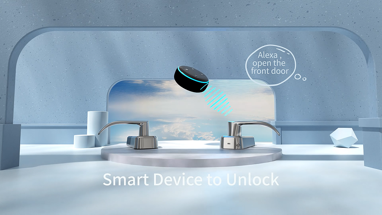 换了一种风格做锁